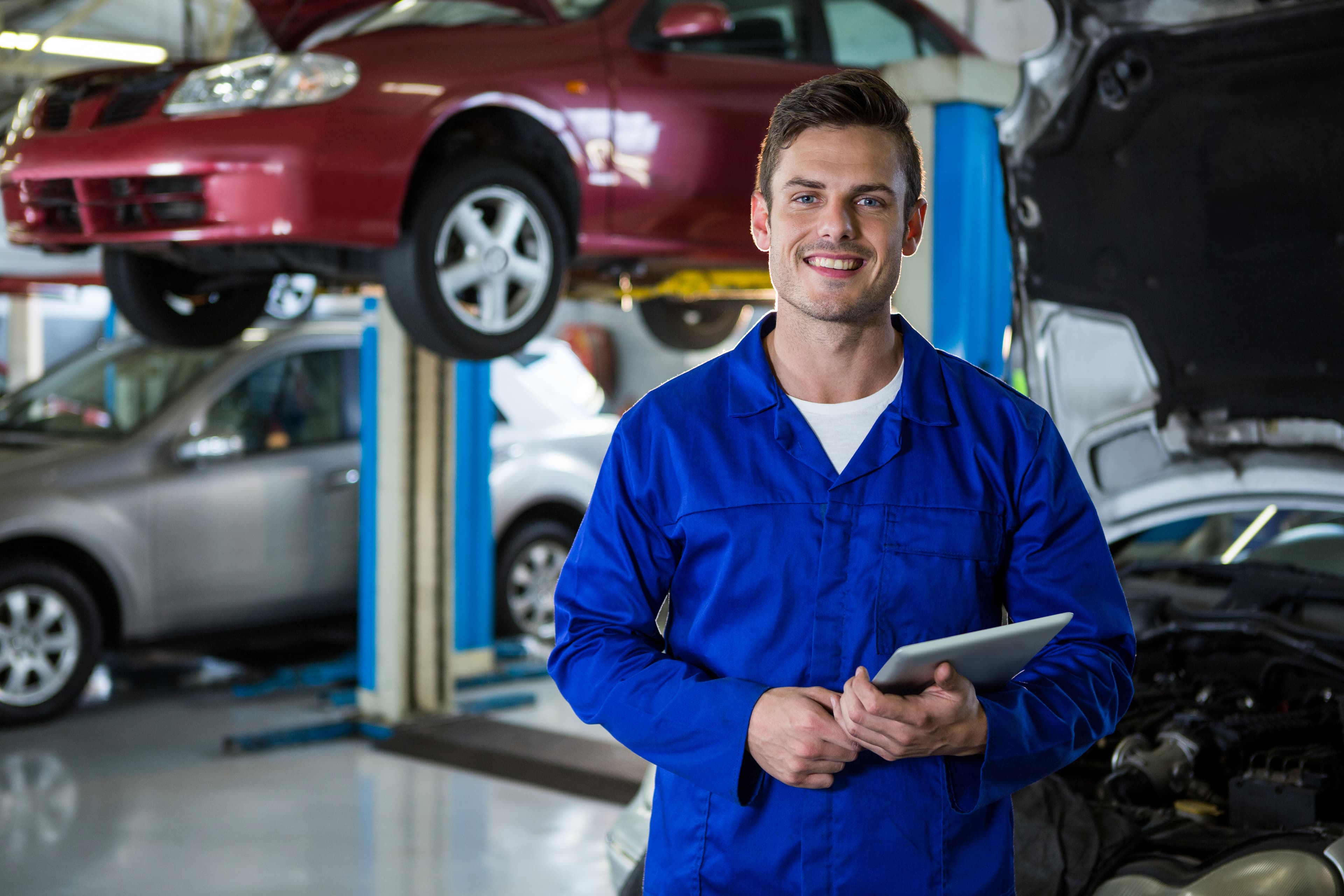 Auto DP - Moderne reparatiewerkplaats